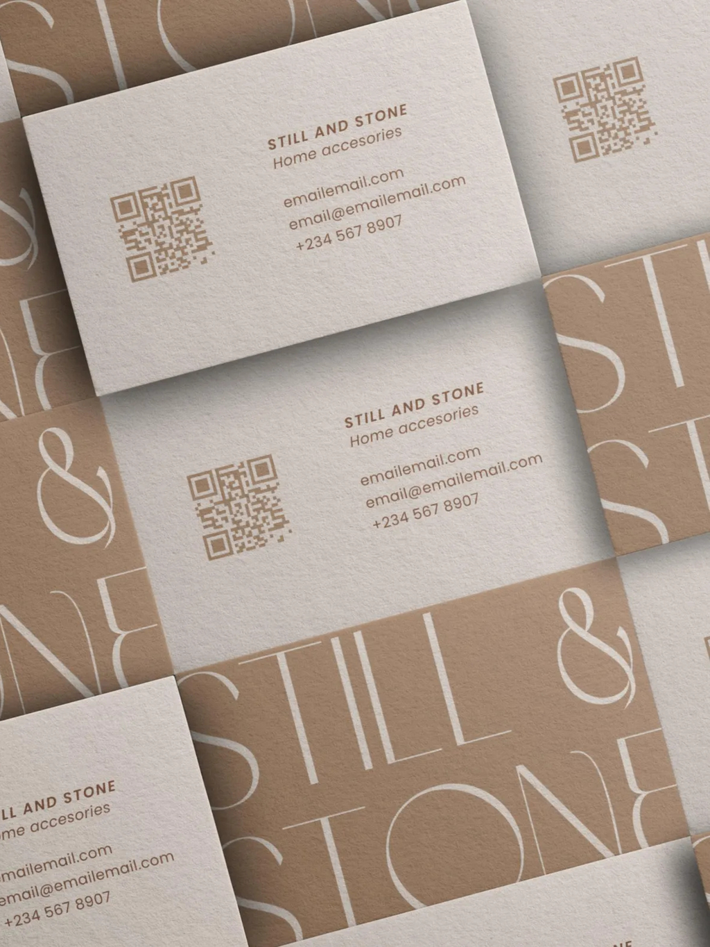 Semi-custom business cards (Design + Print)