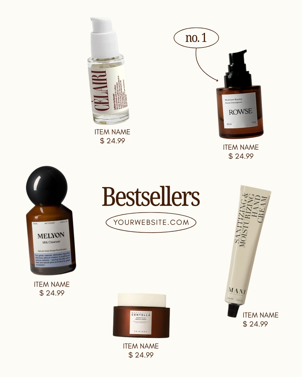 12 social media templates - Trendy Aesthetics